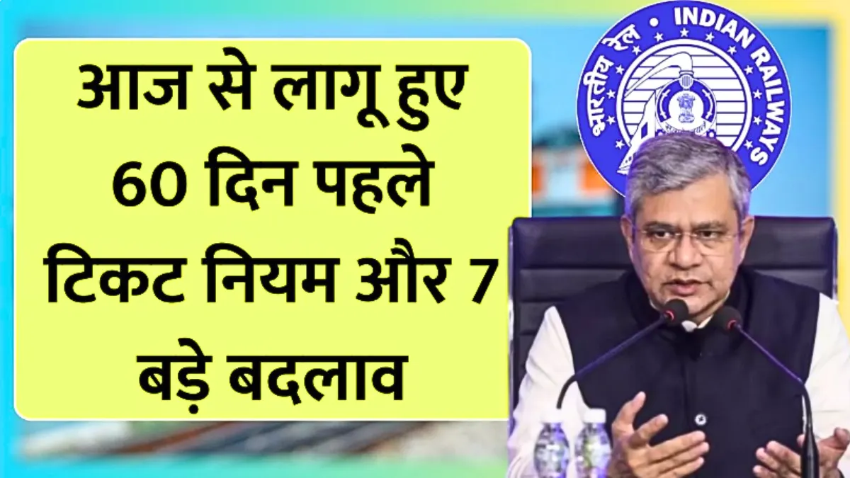 Train Ticket Timing Changed